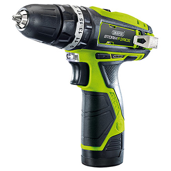 Draper 16049 Storm Force 10.8v Cordless Hammer Drill Li-Ion Battery